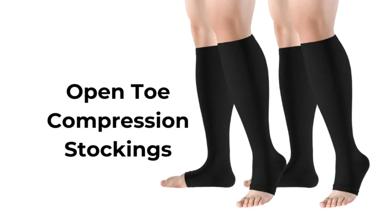 Open Toe Compression Stockings