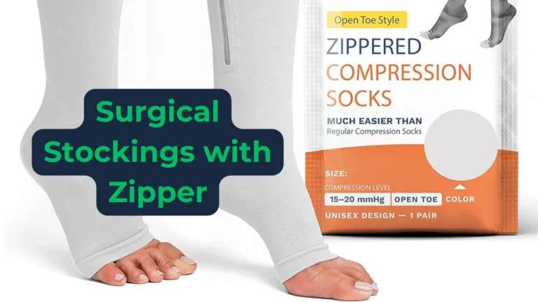 Surgical Stockings with Zipper